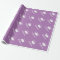 Purple princess crown baby shower wrappingpaper