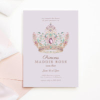 Purple Princess Crown Fairytale Birthday Party