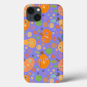 Purple Pumpkin Patch iPhone 13 Case