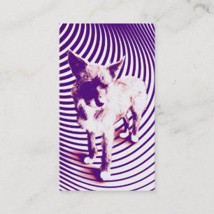 purple pups punch card