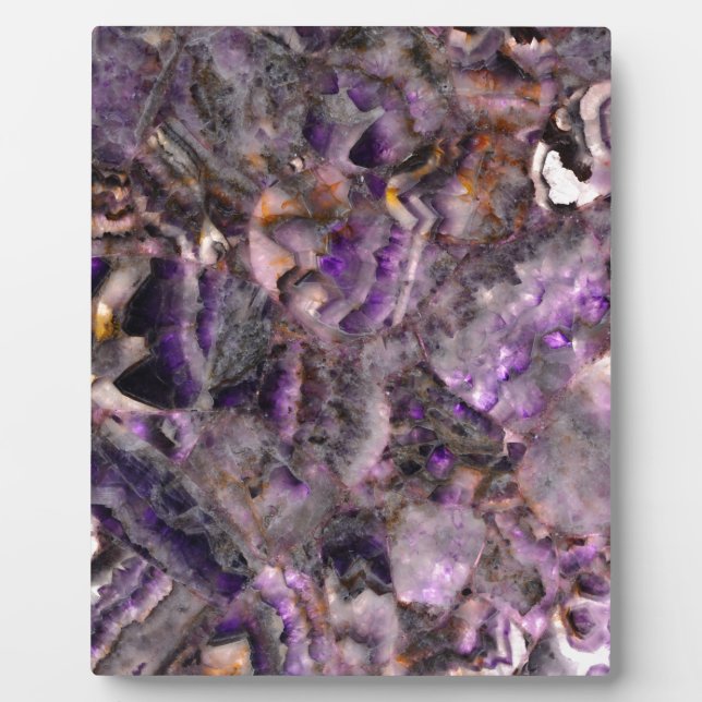 Purple quartz plaque (Front)