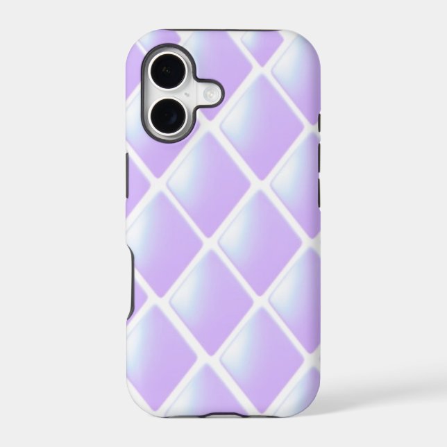 Purple Quilted Diamond Pattern (Back)