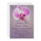 Purple Radiant Orchid Wedding Invitation
