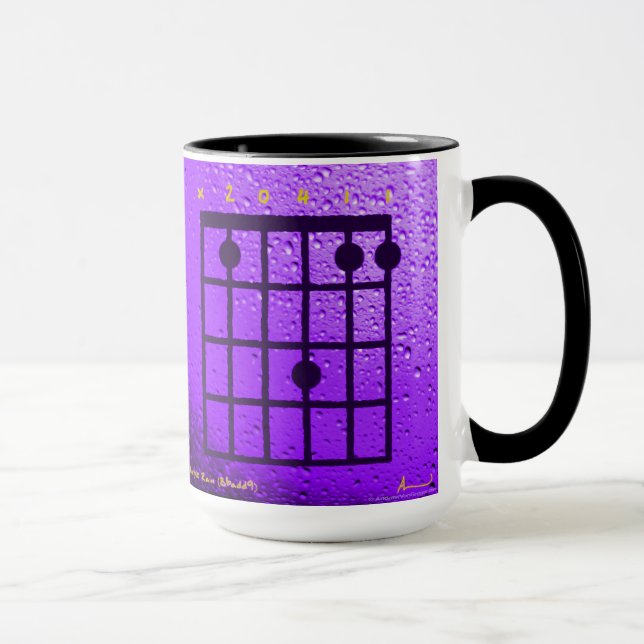 Purple Rain (Bb add9) Mug (Right)