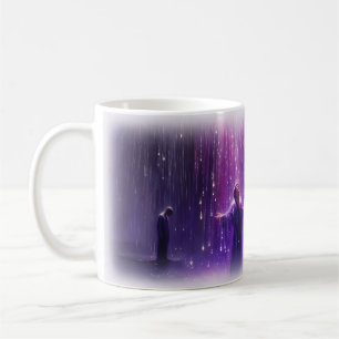 Purple Rain Emotional Awakening Surreal Mug