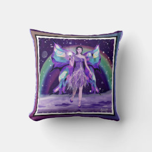 Purple Rain Fairy Cushion