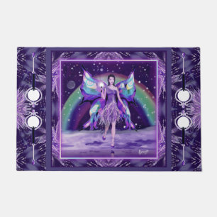 Purple rain Fairy Doormat