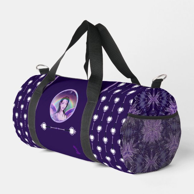 Purple rain fairy duffle bag (Right Corner)