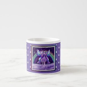 Purple Rain fairy Espresso Cup