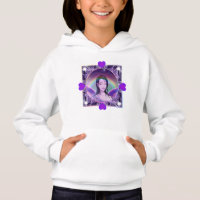 Purple rain fairy hoodie