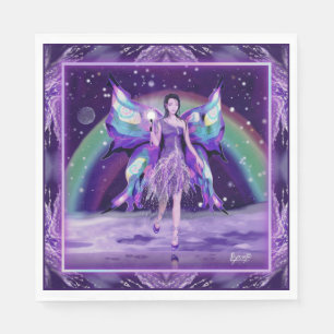 Purple rain Fairy Napkin