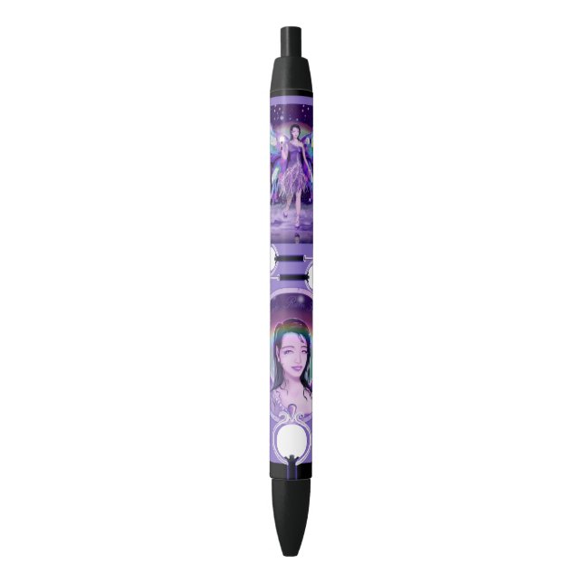 Purple Rain fairy Pen (Front Vertical)