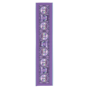 Purple Rain fairy Short Table Runner