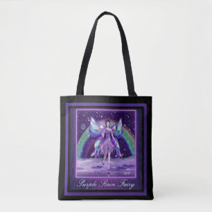 Purple rain Fairy Tote Bag