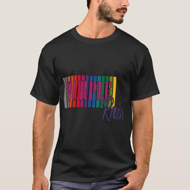 PURPLE RAIN T-Shirt (Front)
