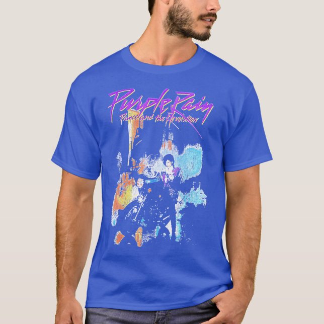 Purple Rain Vintage girl T-Shirt (Front)