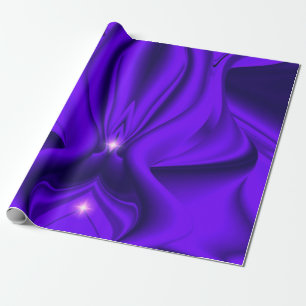 Purple Rainbow Dreams , Two Stars Wrapping Paper