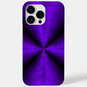 Purple Rainbow in Elephant Skin Leather Optik Case-Mate iPhone 14 Pro Max Case