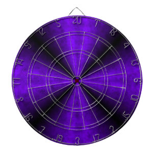 Purple Rainbow in Elephant Skin Leather Optik Dartboard