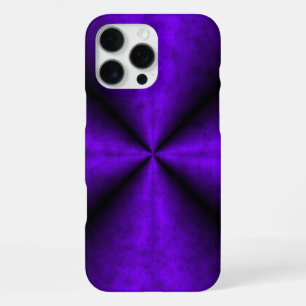 Purple Rainbow in Elephant Skin Leather Optik iPhone 16 Pro Max Case
