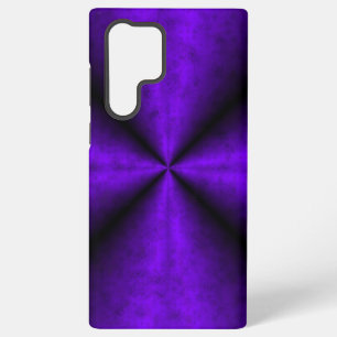 Purple Rainbow in Elephant Skin Leather Optik Samsung Galaxy Case
