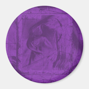 Purple Reflections Magnet
