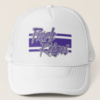 Purple Reigns N-Stripe on Hats -