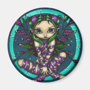 "Purple Ribbon Fairy" Magnet