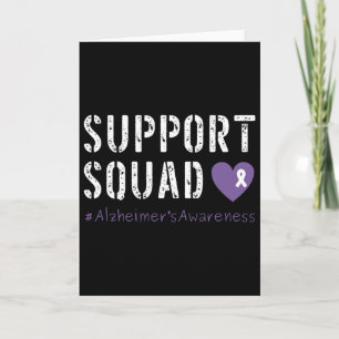 Purple Ribbon Men Women Kids Heimerheimer's Awaren Card