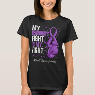 Purple Ribbon Neighbour Chiari Malformation Awaren T-Shirt