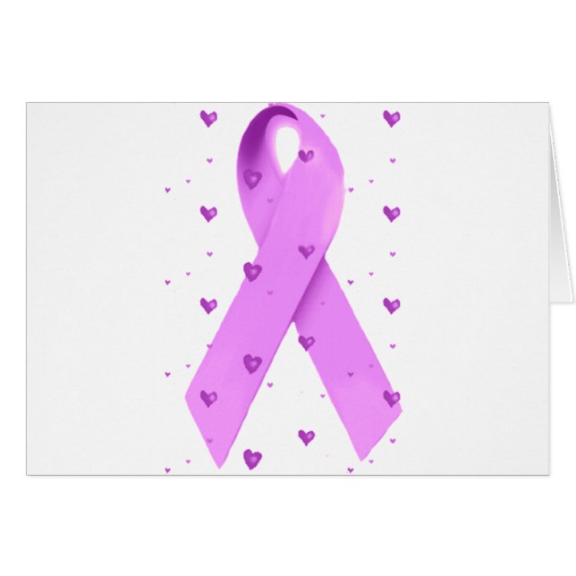 Purple Ribbon of love_ (Front Horizontal)