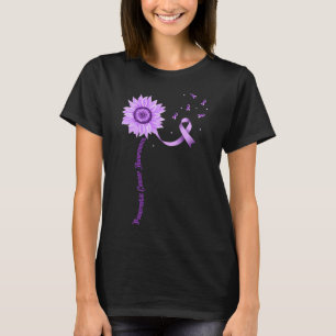 Purple Ribbon Pancreatic Cancer Awareness  T-Shirt
