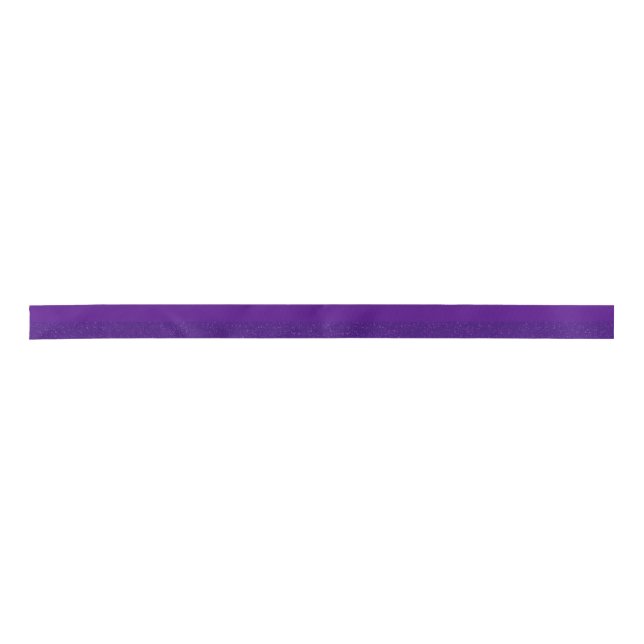Purple Ribbon: Satin & Subtle Texture – Customise Satin Ribbon (Front)