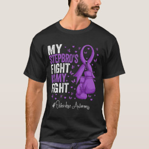 Purple Ribbon Stepbrother Overdose Awareness  T-Shirt