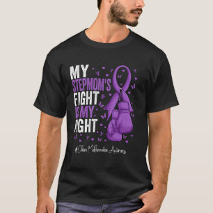 Purple Ribbon Stepmother Chiari Malformation Aware T-Shirt