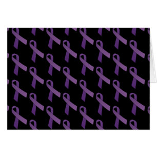 Purple Ribbons Tiled Pattern