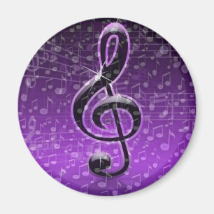 Purple Rocks!_ Magnet