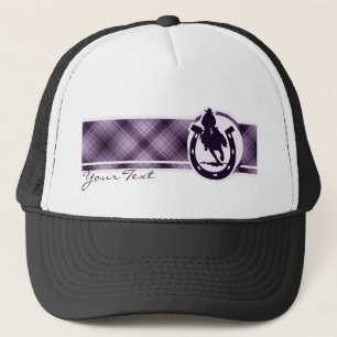 Purple Rodeo Trucker Hat