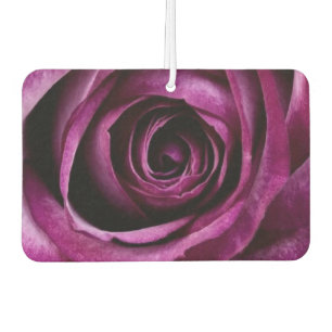 purple rose car air freshener