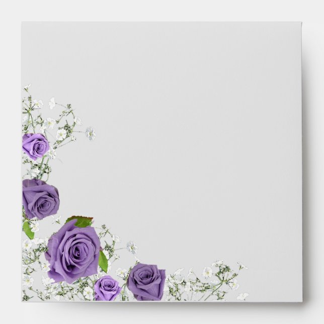 Purple Rose Envelope (Front)