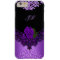 Purple Rose Floral Lace Black