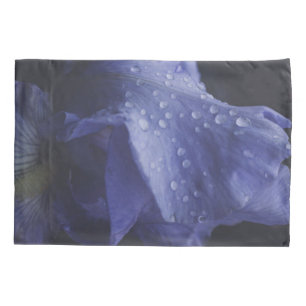 Purple Rose Flower Pillowcase
