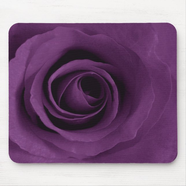purple rose mouse pad (Front)