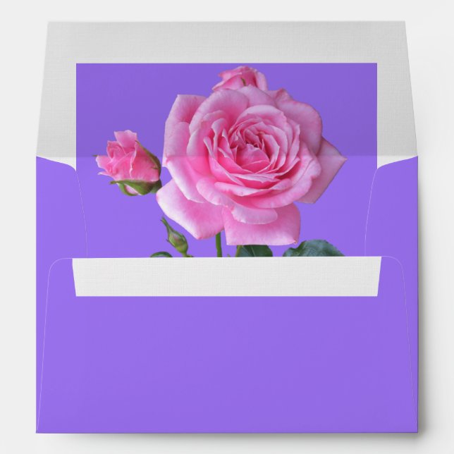 Purple Rose Of Sharon Lilly Of The Valley Envelope (Back (Bottom))