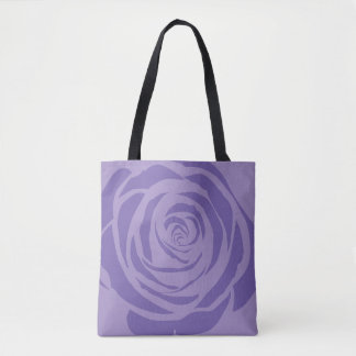 Purple rose Tote Bag