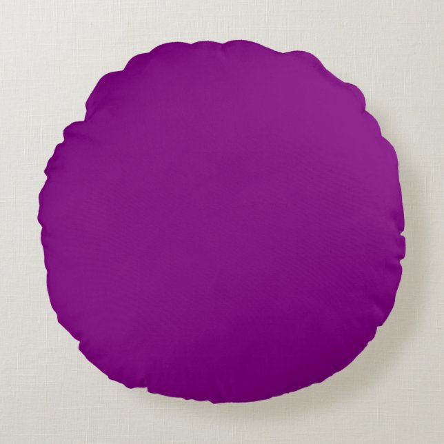 Purple Round Cushion (Front)