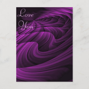 Purple Royal_ Postcard