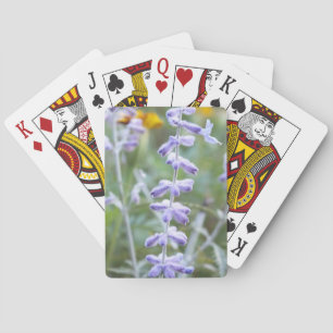 Purple Russian Sage -Pervoskia Playing Cards