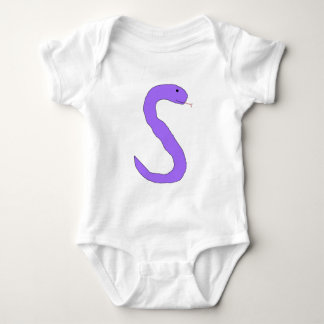 Purple S Snake apparel Baby Bodysuit