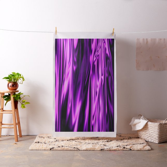Purple Satin..... Fabric (In Situ)